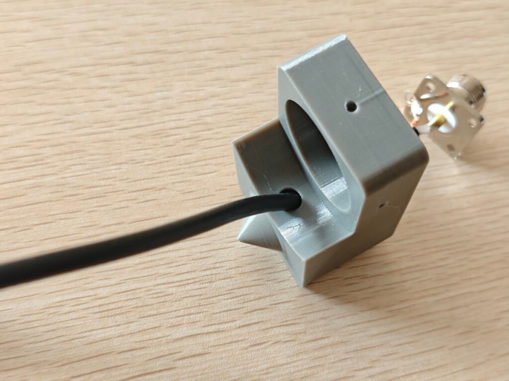 2m loop rg58u choke balun