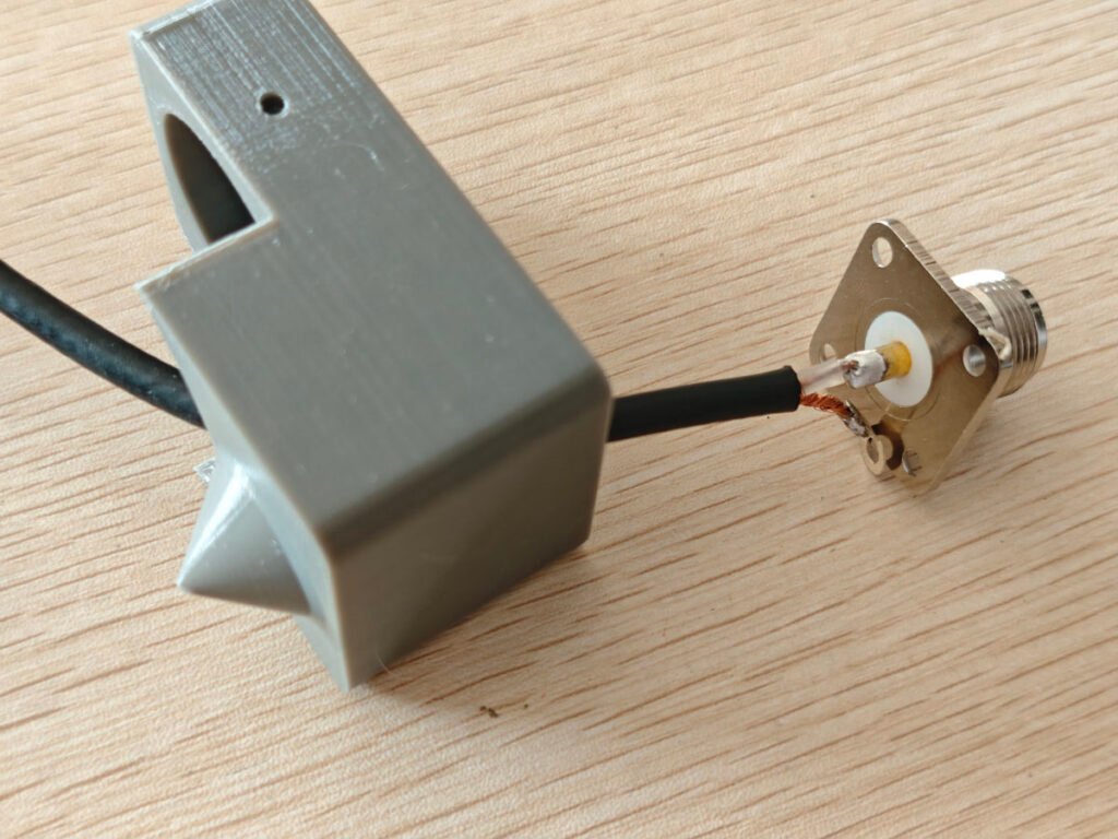2m loop rg58u and uhf connector