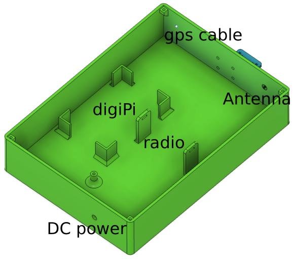 digiPi aprs unit hosuing 3d design2
