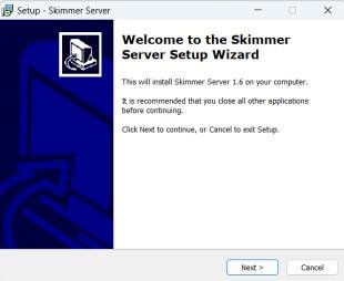 cw skimmer server setup wizard