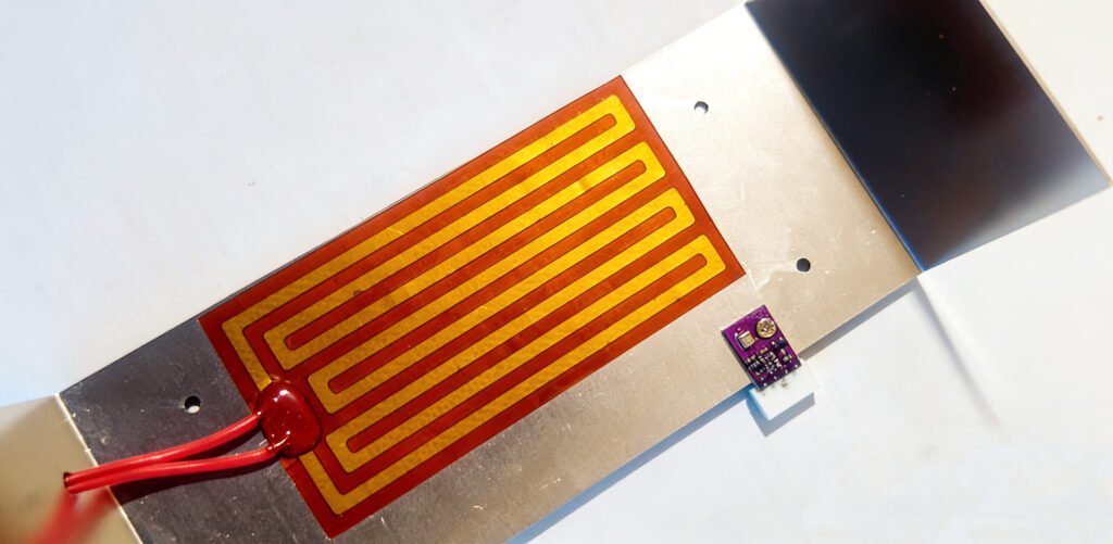 PI polyimide heating film and aluminum sheet mounting part for PID filament dryer