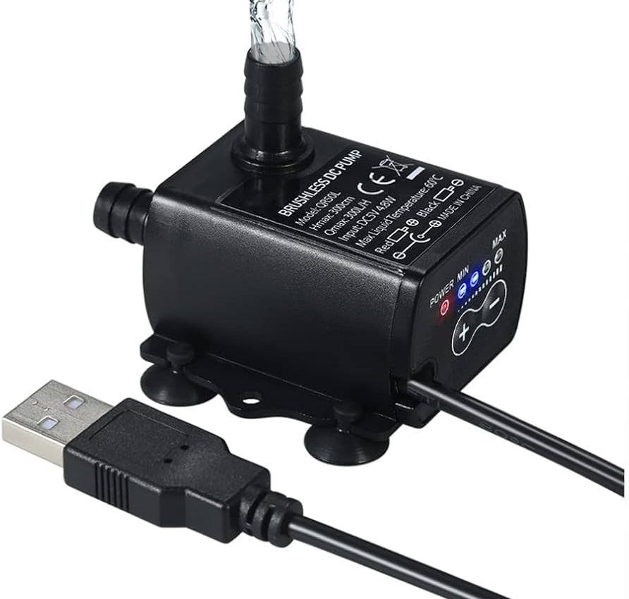 Small 5V submersible water pump for automatic watering