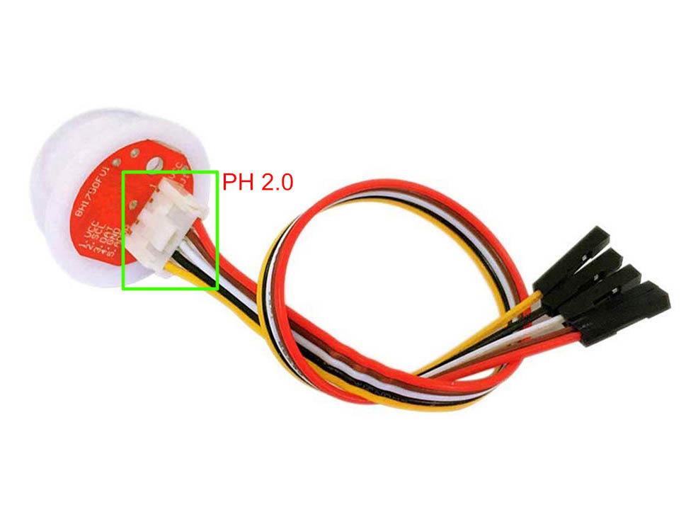 BH1750 light sensor 5-pin PH2.0 to XH2.54 cable for PlantLab