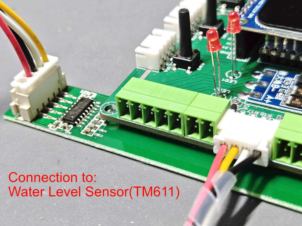XH2.54 cable connection for PlantLab TM611 continuous water level sensor